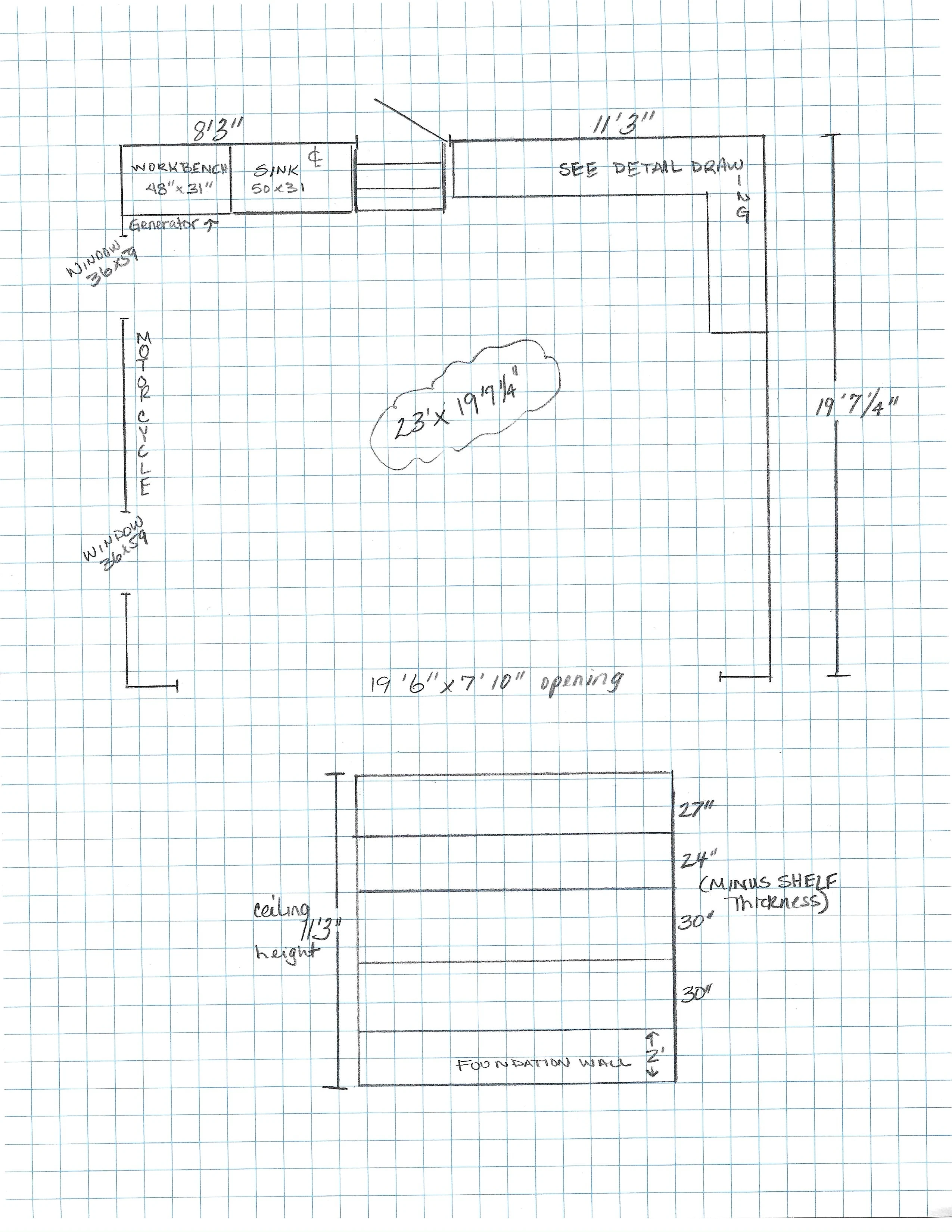Zach’s Garage Drawing